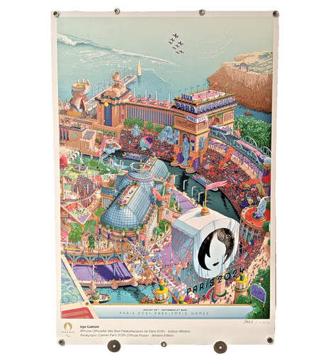 Poster olimpiadi parigi 2024 - poster,